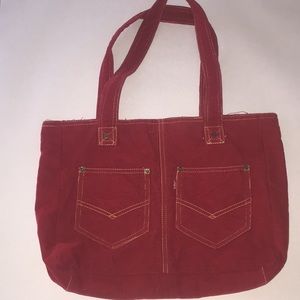 *Levi's* Red Corduroy Sack